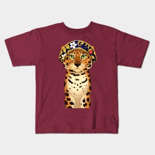 Anya the Amur Leopard Kids T-Shirt